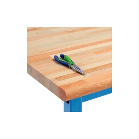 John Boos & Co Workbench Top Maple Butcher Block Safety Edge 60W x 36D x 1-3/4 Thick IST021-O-BN